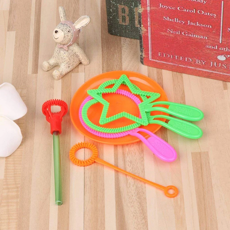 Nouveau garçon fille éducation jouet cadeaux enfants soufflant bulle Bar jouets pour enfants été en plein air jeux amusants savon liquide non inclus