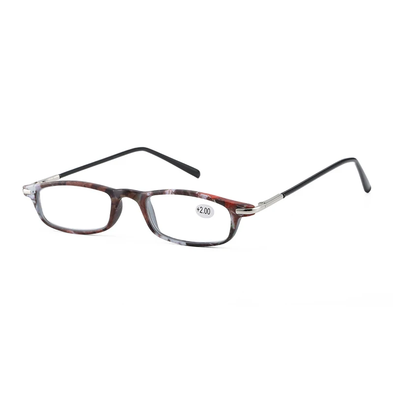 iboode Small Square Frame Reading Glasses Hot Ultralight Presbyopic Eyewear With Diopter+1.0 1.5 2.0 2.5 3.0 3.5 Reader