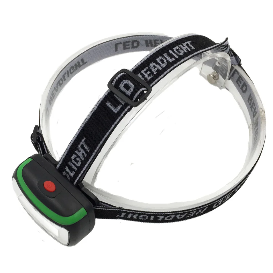 

3 Mode Mini COB headlamp ABS Strong Light LED Headlight Portable Adjustable lightweight Head lamp Fishing Camping Head Lights