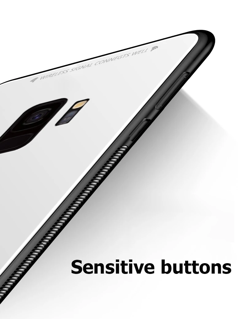 For-Samsung-Galaxy-A7-2018-Case-Luxury-Slim-Fit-Glossy-Tempered-Glass-Silicone-Frame-Hard-Cover(24)