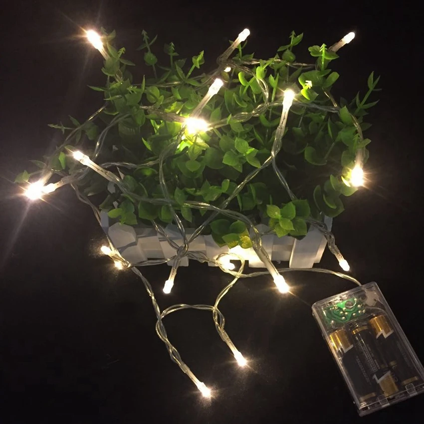 

Led String Lights 1M 3M 4M 5M 10M AA Battery Powered Garland for Party Garden Holiday Outdoor Decoration Fairy Christmas Light