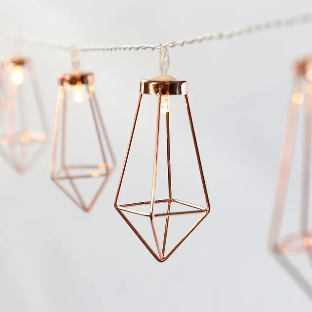 Novelty Led Fairy Lights 20 Metal String Light Battery Operated Novelty Led Fairy Lights 20 Metal String Light Battery Operated Party For Festival Wedding Decoration
