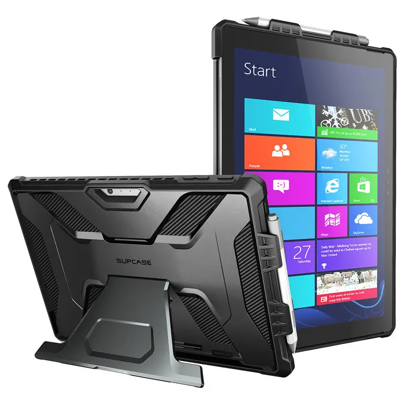 SUPCASE For Surface Pro 7 /Pro 6/Pro 5/Pro 4/Pro LTE Case UB PRO Full-Body Kickstand Rugged Cover,Compatible With Keyboard