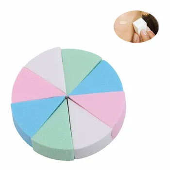 

8Pcs / Set Shaped Puff Candy Color Soft Magic Cleaning Pad Cosmetic Cleansing Sponge Wash Makeup Tools