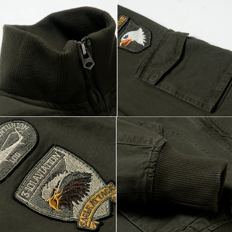 Мужские военные куртки ReFire Gear хлопковые армейские на осень и зиму Повседневная