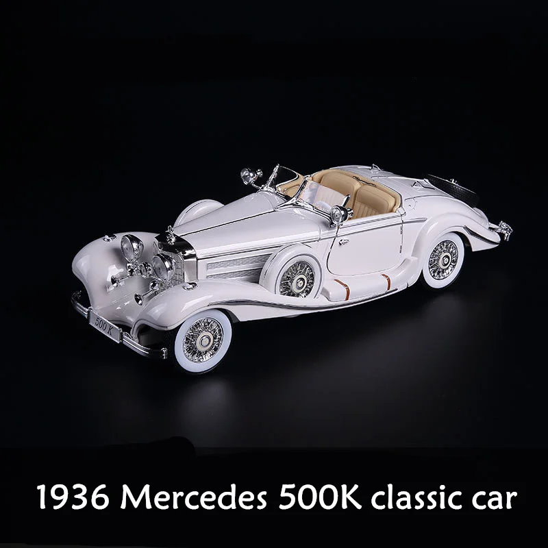 alloy car model Penao Mercedes-Benz 500K Vintage Classic car model ratio 1:18 simulation car model alloy car model Penao Mercedes-Benz 500K Vintage Classic car model ratio 1:18 simulation car model