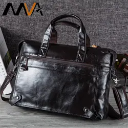 Mva мужской портфель s Сумки из натуральной кожи мужские портфели сумки Офисные Сумки для мужчин сумка кожаная сумка для ноутбука деловой