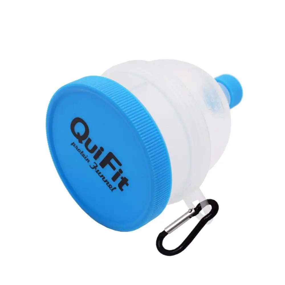 QuiFit 2 Layers Powder Container With Buckle Whey Protein Storage  Multifunction 2 in 1 Box Pillbox for Shaker Bottle BPA Free - AliExpress