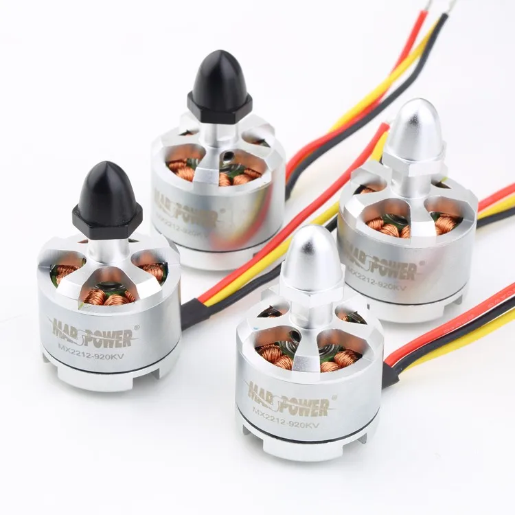 4pcs/lot MARSPOWER MX2212 920KV Brushless Motor CW/CCW For DJI Phantom 1/2 F330 F450 F550 RC Quadcopter