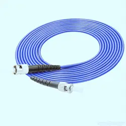 5 шт./лот симплексный оптоволоконный Соединительный кабель мини армированный кабель патч-корд/перемычка ST/UPC-ST/UPC Бесплатная доставка