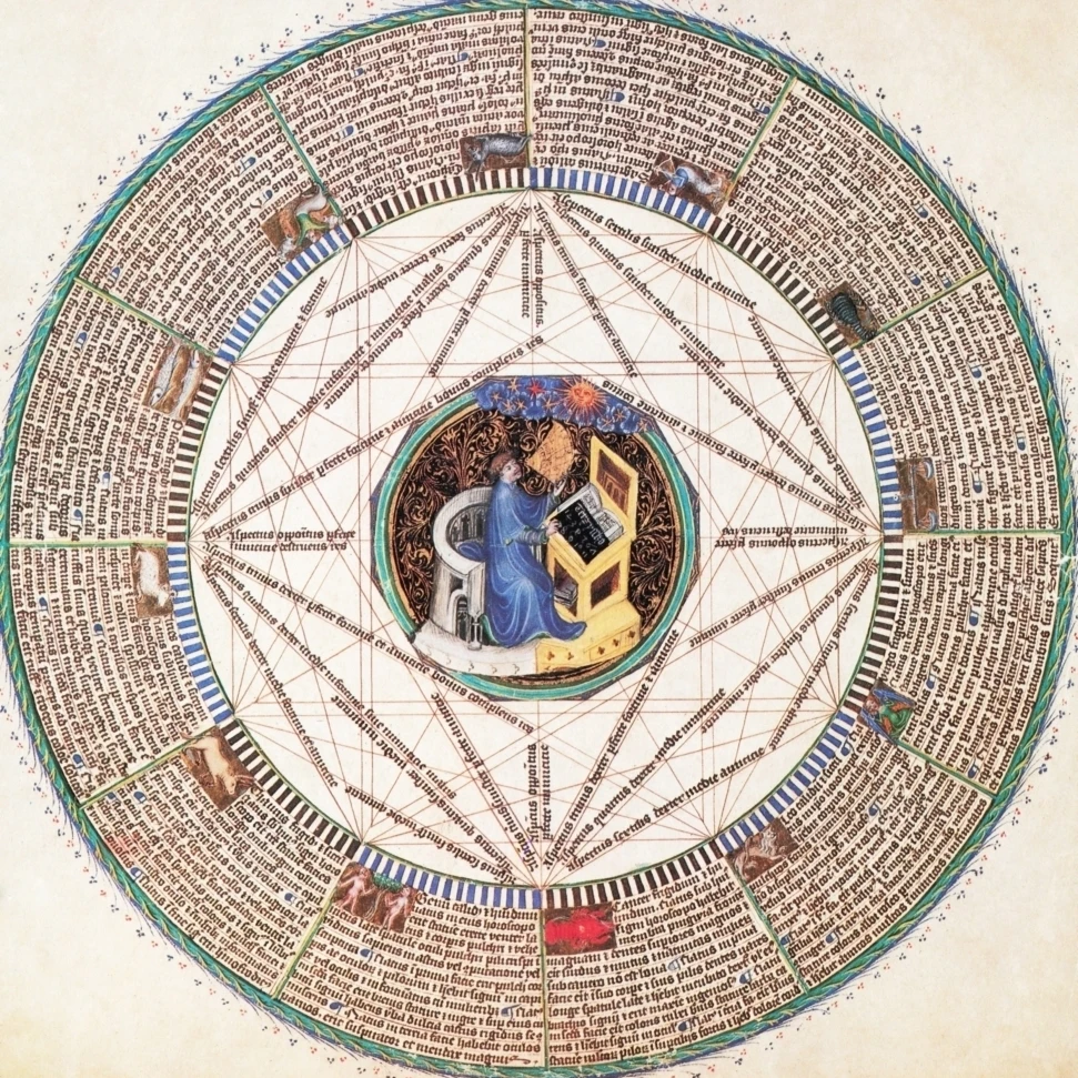 Astrologer in the Zodiac Poster Print by Science Source (24 x 24)