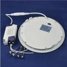 Ультра тонкий дизайн 6 дюймов 9 Вт светодиодный потолочный встраиваемый светильник/круглый панельный свет, 130 мм отверстие