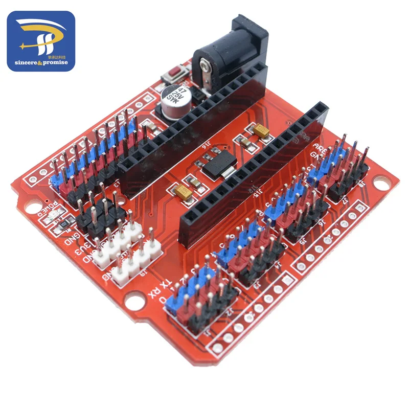 ATMEGA328P нано IO щит и UNO многоцелевой Плата расширения для Arduino NANO 3,0 CH340 CH340G