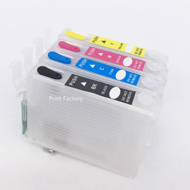 T1351 T1332-T1334 Refillable Cartridge With Permanent Chip For Epson Stylus T25 TX125 TX133 TX135 Without Ink | Компьютеры и офис