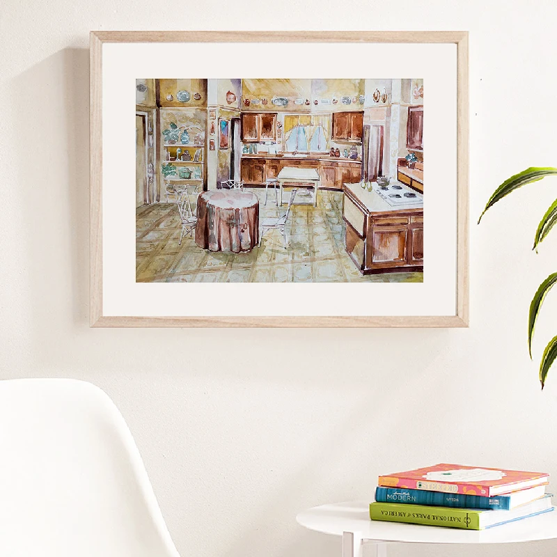 Watercolor Golden Girls Kichen Prints