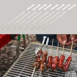 Горячая BBQ Шампуры Открытый Партия Из Нержавеющей Стали Барбекю Шашлык Иглой BBQ Stick Продвижение