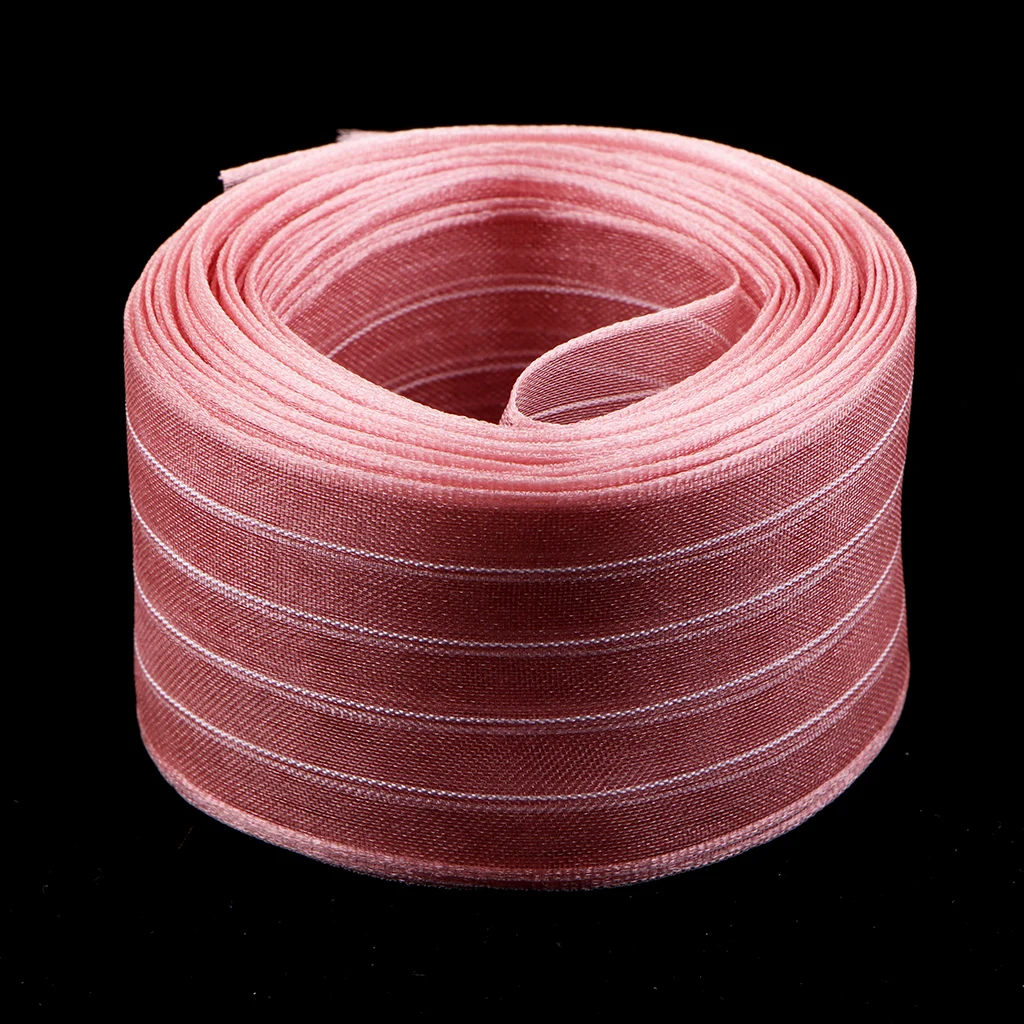 Sheer Organza Ribbon Wired, 2 Colors Can Choose –Wedding, Party, Home, Shop Decorations 1roll /10 Yards
