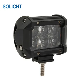 

SOLICHT Wholesale 4pcs 4 inch 30W LED Bar Off road Driving Lights 12V 24V 4D Spot Flood Truck SUV ATV 4WD 4X4 6X5W lightbar