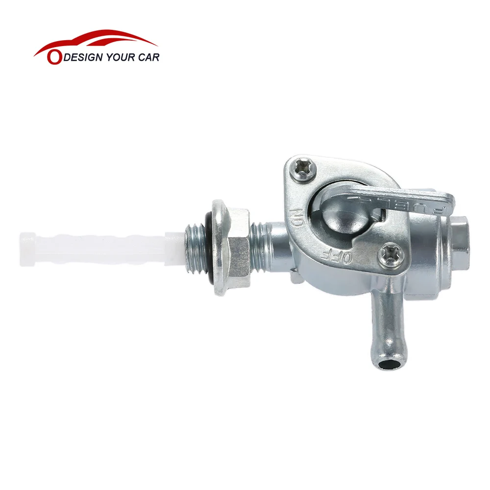 

SI-A0155 Fuel On/Off Valve Switch Petcock 2-3KW for 1/4" Hose Tap Generator Engine Fuel Tank for Cars