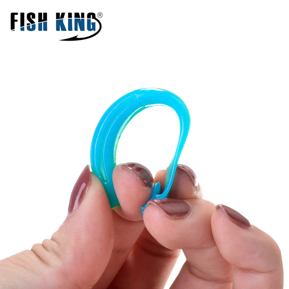 FISH KING 8-20 шт./лот, 3 г, 6,5 г, мягкие рыболовные приманки для ловли рыбы, 75 мм, 100 мм, воблеры для ловли басов, Shad, силиконовая пластиковая рыболовная приманка