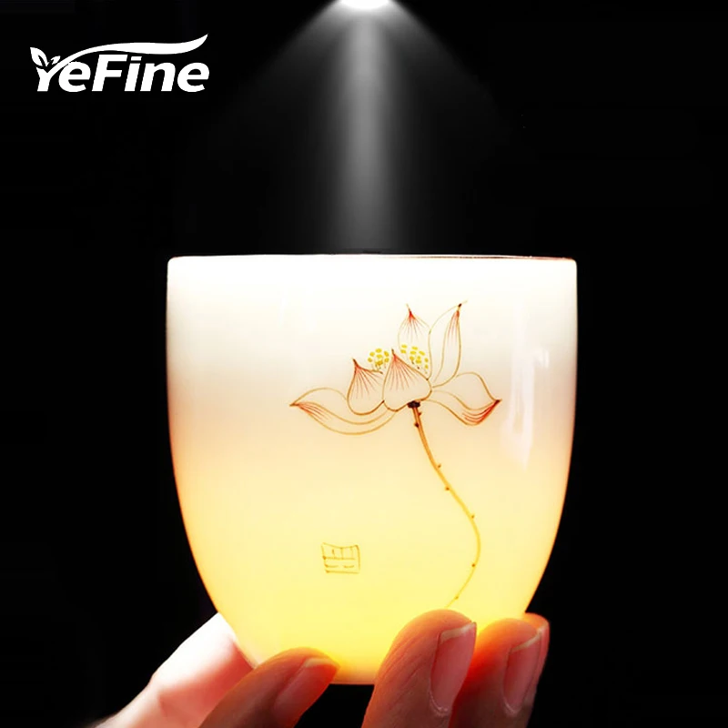 Бренд YeFine 6 шт./лот традиционная китайская чашка для чая керамический Современный