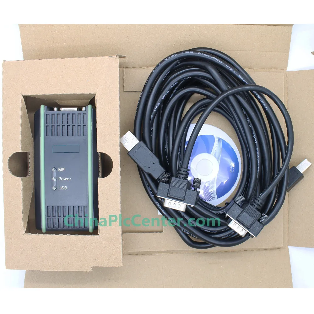 USB MPI PC адаптер USB для Programming/300/400PLC MPI/DP/PPI программирования 64 бит