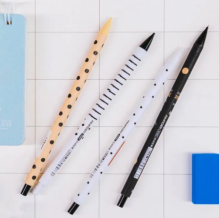 4 шт./компл. 0,5 мм, милые, миленькие в японском стиле(«Каваий» Пластик механический карандаш прекрасный точек медведь автоматическая ручка отличный подарок для детей, офисные и школьные принадлежности