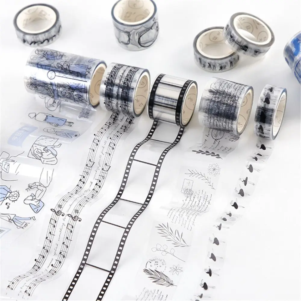 

Limit shows Journaling Decorative Transparent Washi Tape Masking Tape Stationery Stickers Scrapbooking School Supplies 16 Color