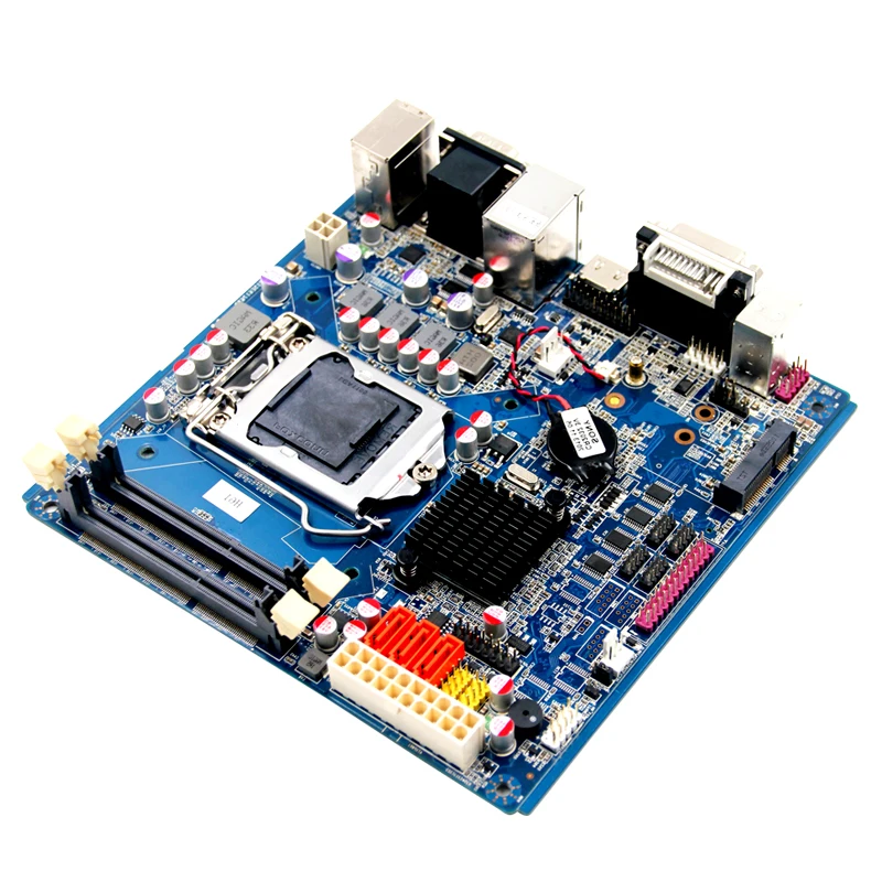 Материнская плата LGA1155 I3/I5/I7 процессор H61 с 8 * usb2.0 и 10 RS 232|Промышленные компьютеры