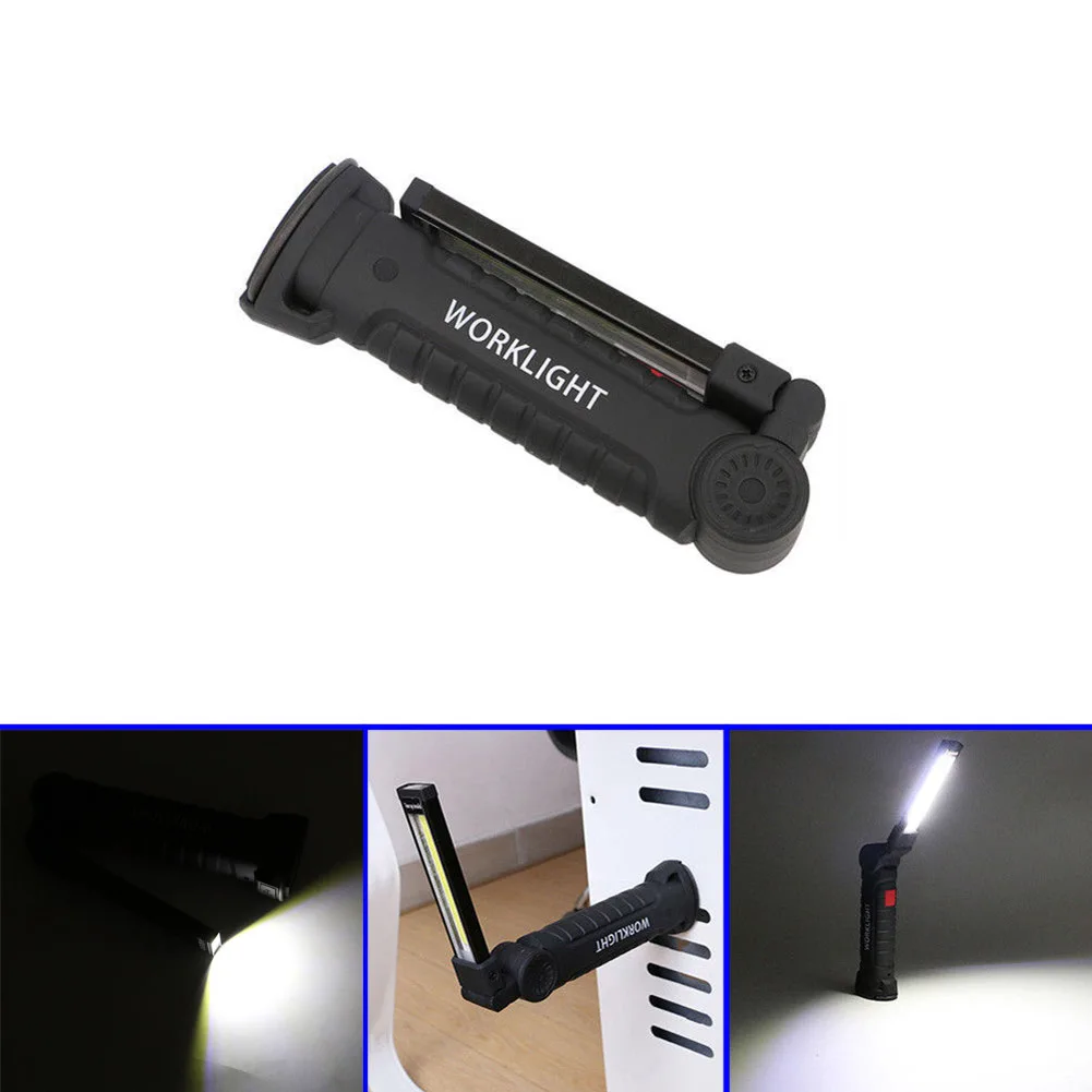 

Hot Sale Portable LED Rechargeable Magnetic COB Torch Handheld Inspection Lamp Cordless Worklight Outdoor Sports Camping Tools