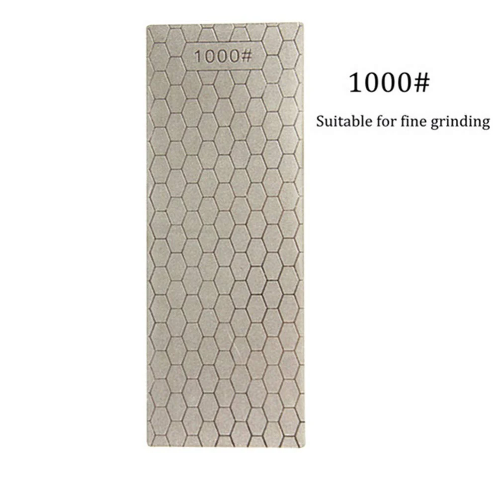 

400&1000 Grit Diamond Sharpening Stone Double Sided Knife Sharpener Polishing Tool Grit Diamond Sharpening Stone Double