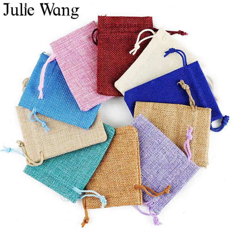 Джули Wang 4 шт. высокое качество белье разноцветные ювелирные изделия в упаковке Bag выходные Новый год день рождения, Рождество Свадебная