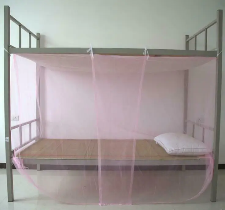 Москитная сетка, 4 уголка, навес для кровати, хлопок, Твин, полный размер королевы, домашнее постельное белье, сетка, украшение, подвесная кровать, балдахин