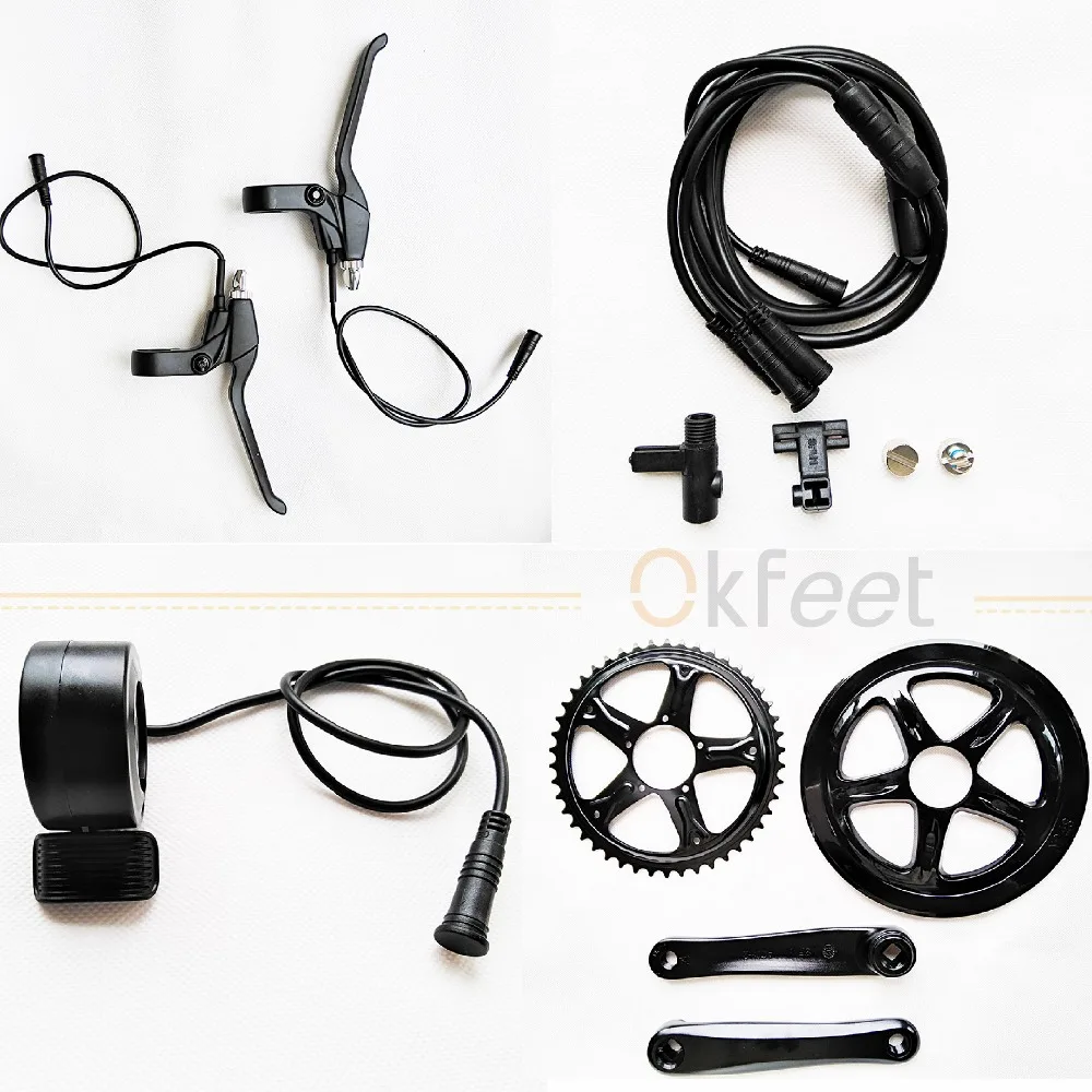 Cheap okfeet 36V350W Bafang Mid Crank Drive Motor Kits C961 LCD Display Geared Motor Kit Eletric Bicycle Ebike Kits 6 Cheap okfeet 36V350W Bafang Mid Crank Drive Motor Kits C961 LCD Display Geared Motor Kit Eletric Bicycle Ebike Kits 6