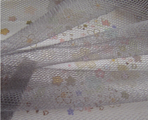 

5 meters 155cm 61"width medium hard gray mesh fabric girl princess skirt dress clothes materials LX71