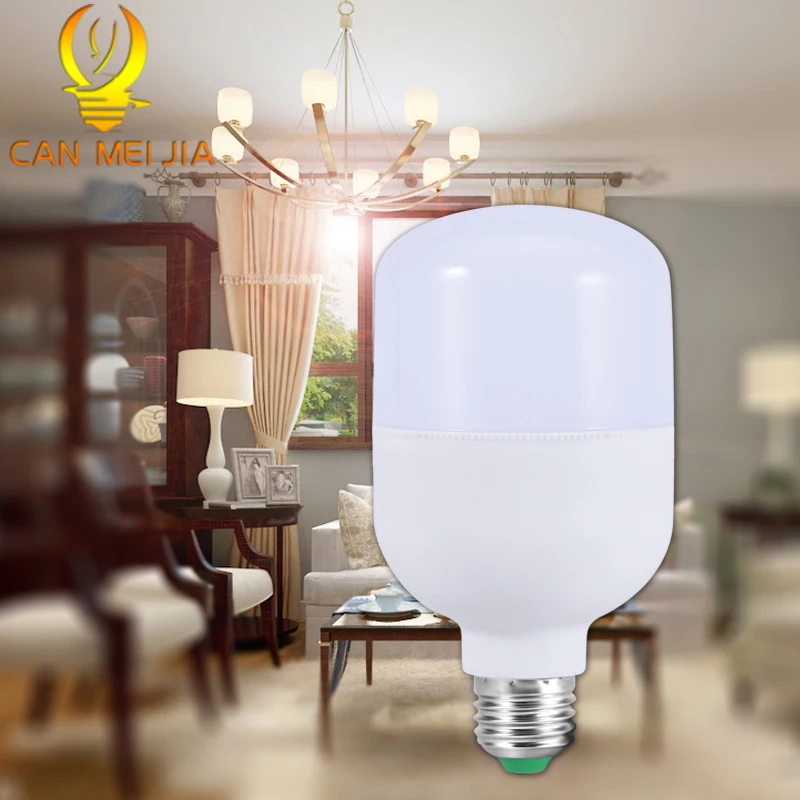 Мощный светодиодный светильник лампы E27 5W 10W 15W 20W 30W 50W энергоэкономичная лампа 220 В ампулы Bombillas светодиодные лампы для дома светильник ing белый