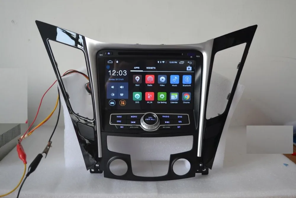 Excellent 8"Android 6.0 for HYUNDAI SONATA I45 I50 car dvd,gps navigation 4G,Wifi,BT,4 core,16G,1024 x 600,Russian,English 7