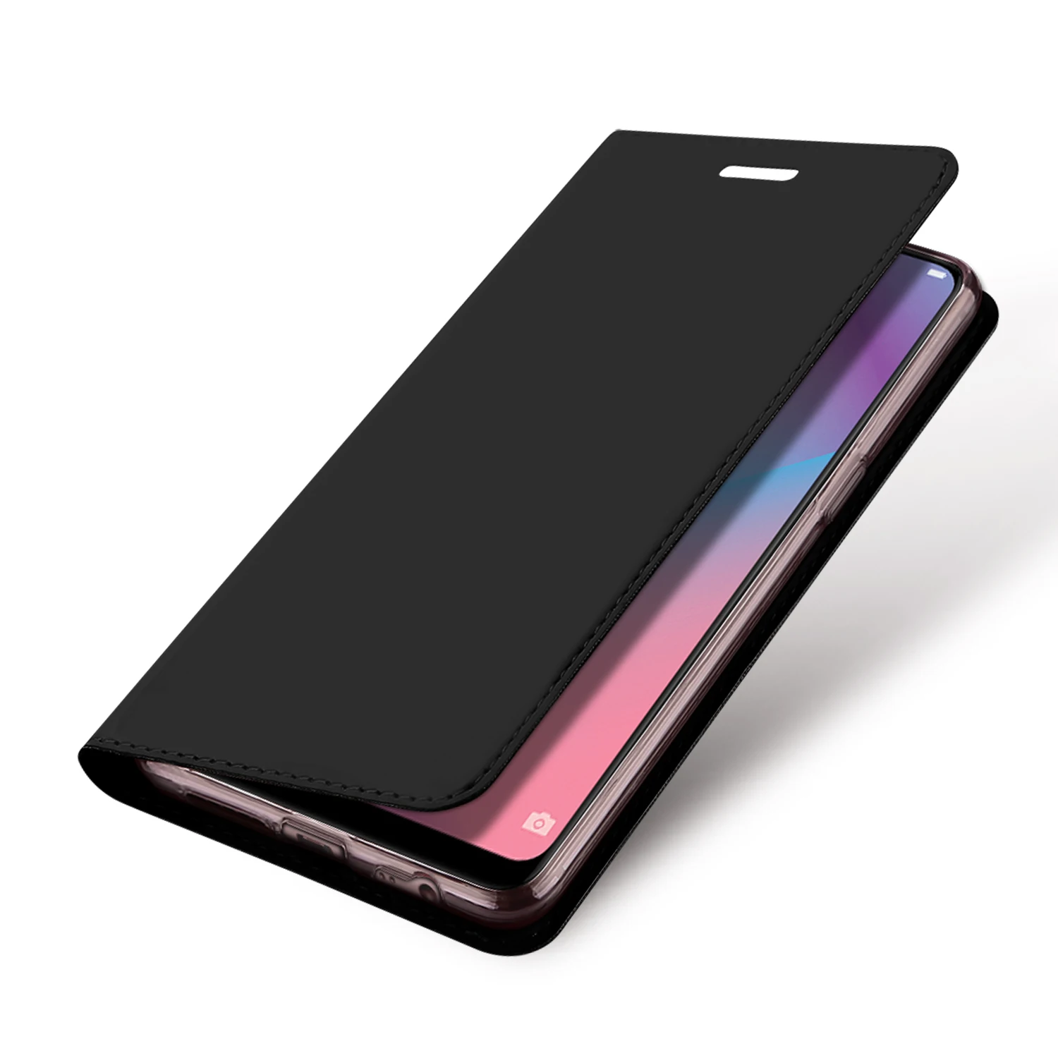 Флип чехол для OPPO A5 A3S AX5 из искусственной кожи ТПУ Мягкий Бампер защитный