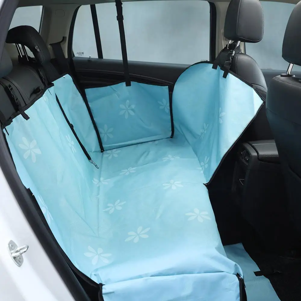 

Dog Cat Car Rear Back Seat Cover Pet Carrier Portable Pet Dog Mat Blanket Mat Hammock Cushion Protector Carrier With Zipper