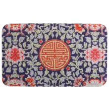 Китайский стиль ins вход ковер для гостиной пвх проволочная петля коврик китайский узел Дверной Коврик Гостиная коврик на пол в ванной нескользящий коврик