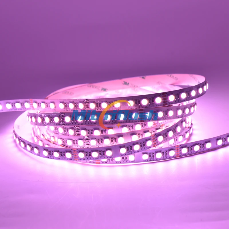 

SMD 5050 RGB LED Strip IP20 NonWaterproof 5M 420LED DC24V RGBW RGBWW Fita LED Light Strips Flexible 12MM PCB 3000K-6500K
