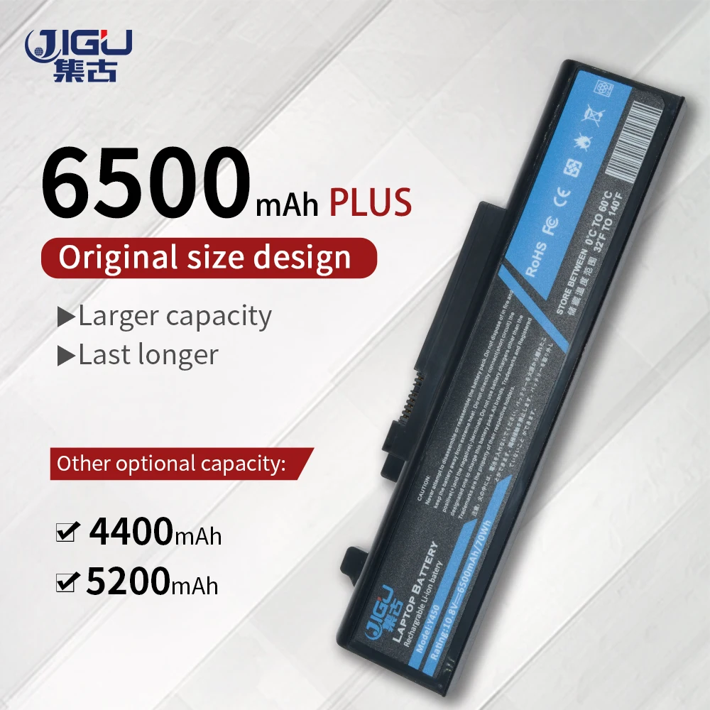 

JIGU 6Cells Laptop Battery For Lenovo IdeaPad Y450 Y550 Y450A Y550A Y450G Y550P 55Y2054 L08O6D13 L08L6D13 L08S6D13