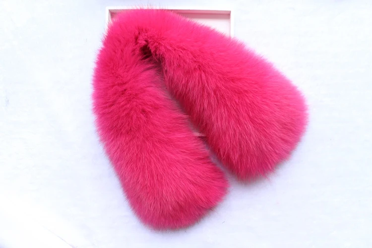 natural fox fur collar scarf (12)