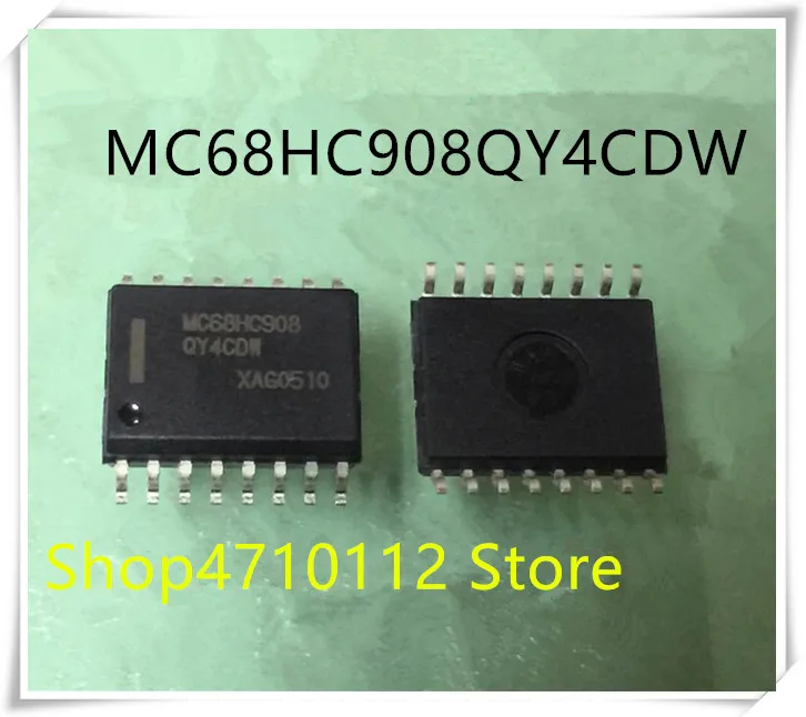 NEW 10PCS LOT MC68HC908QY4CDW MC68HC908QY MC68HC908 QY4CDW SOP 16 IC
