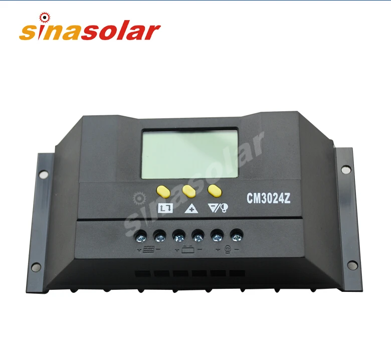 

30A 12V/24V PWM Solar Charge Controller/Regulator With LCD Display