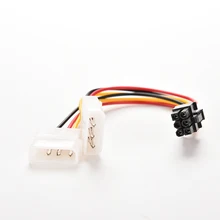 2 IDE двойной 4 Булавки Molex IDE мужчин 6 Булавки женский pci-e Y Molex IDE Мощность Кабельный разъем адаптера для видео карты