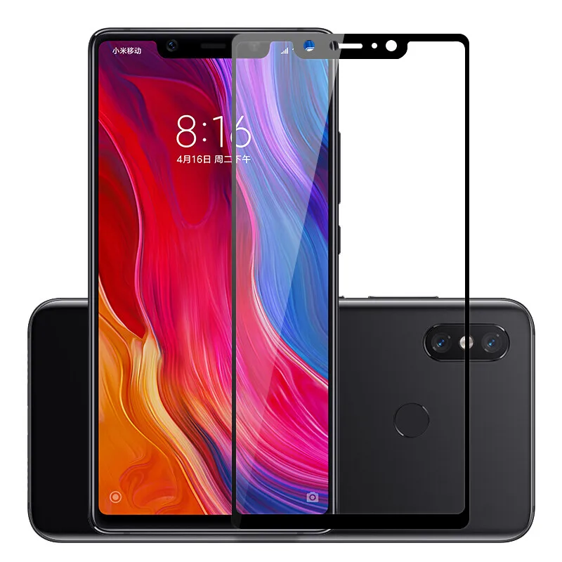 2.5D Xiaomi mi 8 стеклянная пленка 9 H Твердость Закаленное стекло для протектор экрана SE