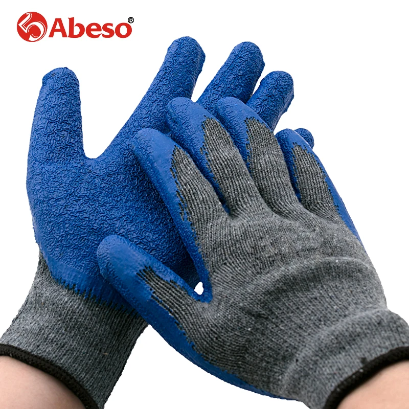 Abeso ESD Safety Glove Anti-static Glove Nylon Glove With PU Polyurethane Palm Dipped Anti Static Work Glove