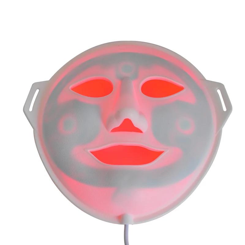 Фотон светодиодный маска для лица фотодинамическая силиконовая маска для лица Красота морщин устройство угорь омоложения кожи вибрационный массаж