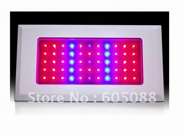 

new arrival ! 120w(55x2w) circuit protected design high power led grow panel light,CE&ROHS,4pcs/lot wholesale,DHL free shipping!